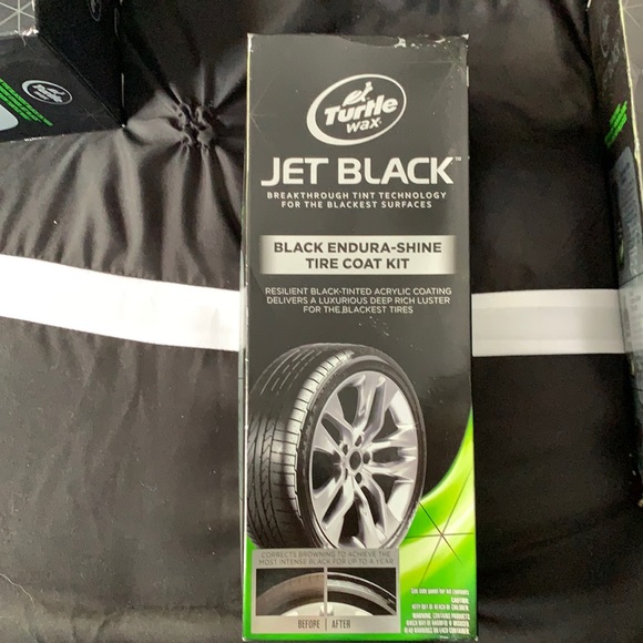 Turtle Wax- Black Endura Shine Tire Coat kit - Picture 1 of 5